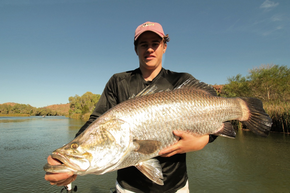 Bream fishing for Barra