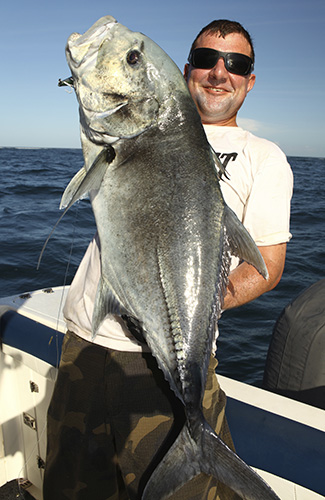 Caught this queen fish on a popper on the bream setup : r/Fishing