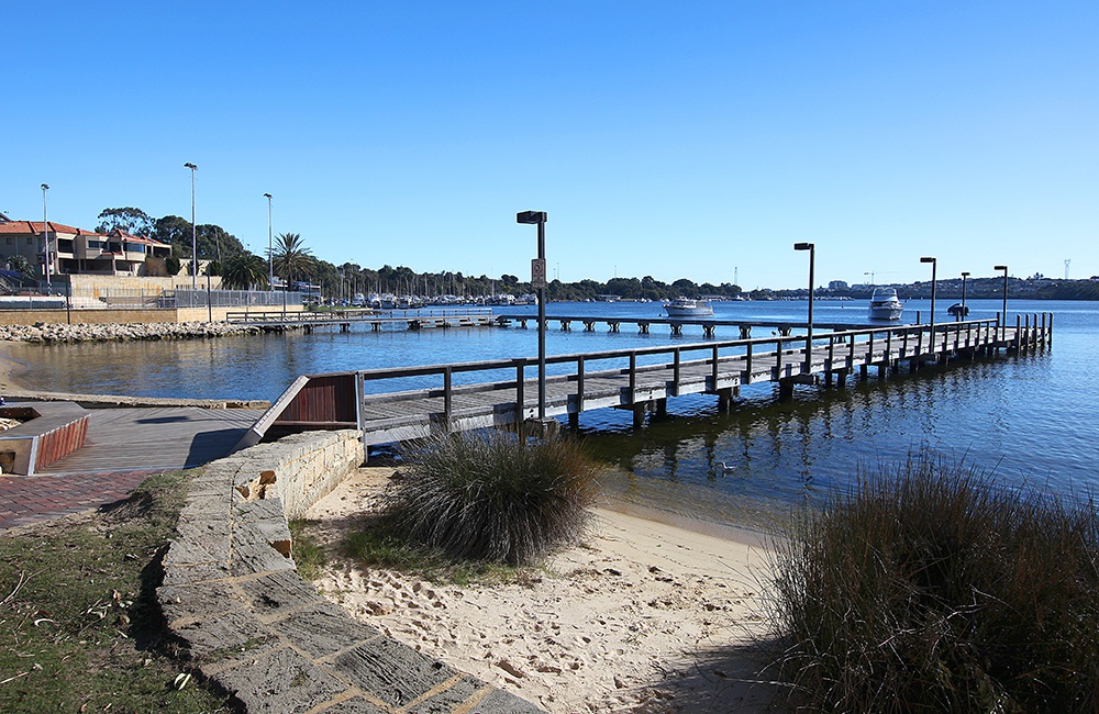 Bicton Baths Jetty