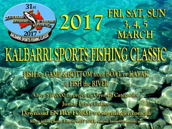 Kalbarri Sportsfishing Classic 2017