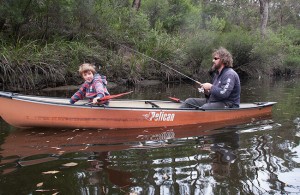 Warren River kayak canoe fishing