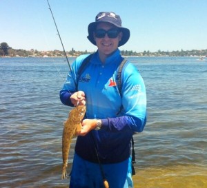 Swan river bartail flathead