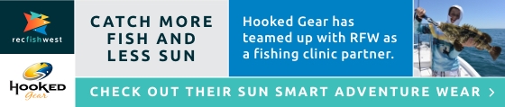 Catch more fish and less sun - Hooked Gear has team up with RFW as a fishing clinic partner. Check out their sun smart adventure wear.